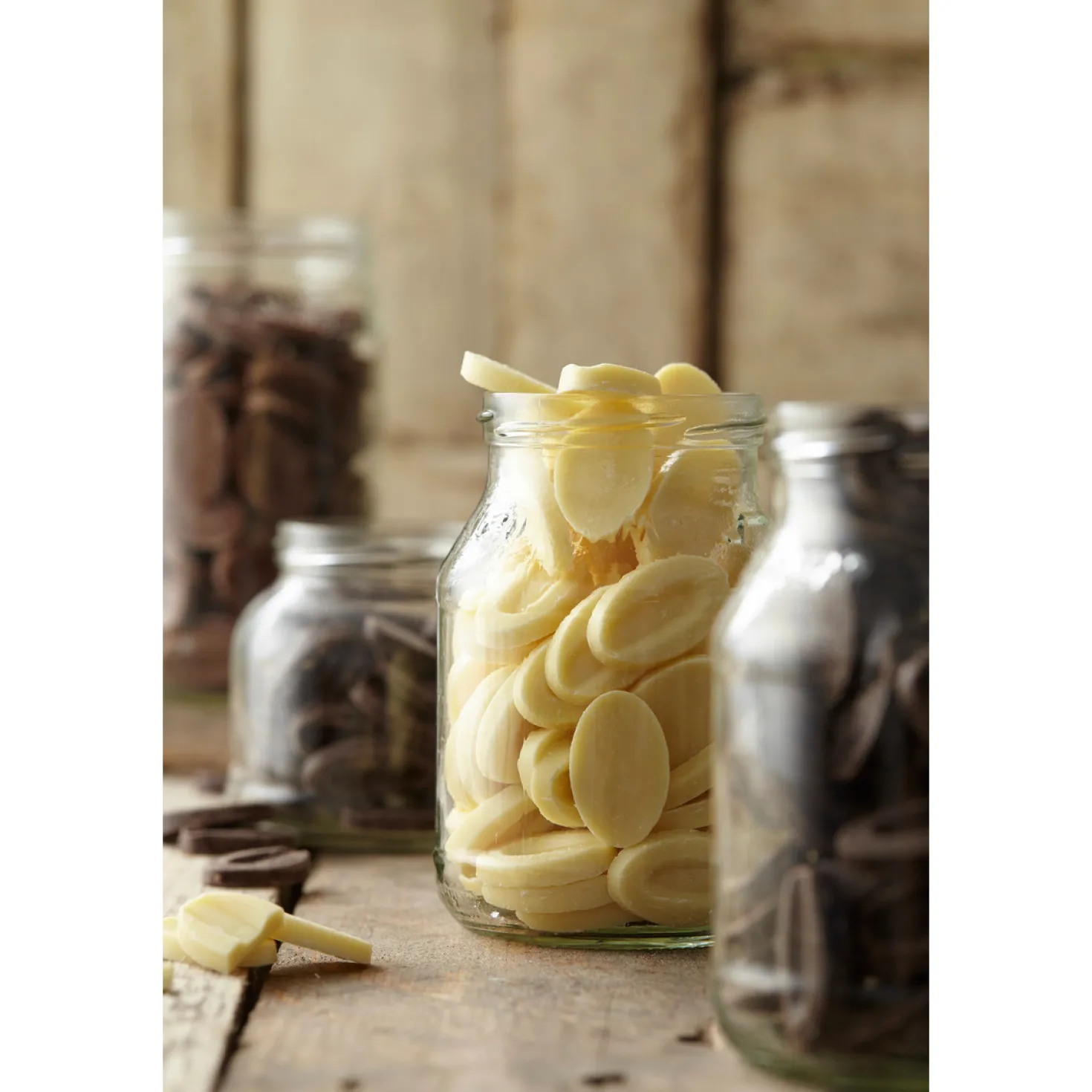 Chocolat à pâtisser blanc Ivoire 35% 1 kg - Valrhona