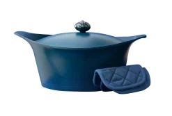 Cocotte l'incroyable sans PFAS 28cm Myrtille - Cookut