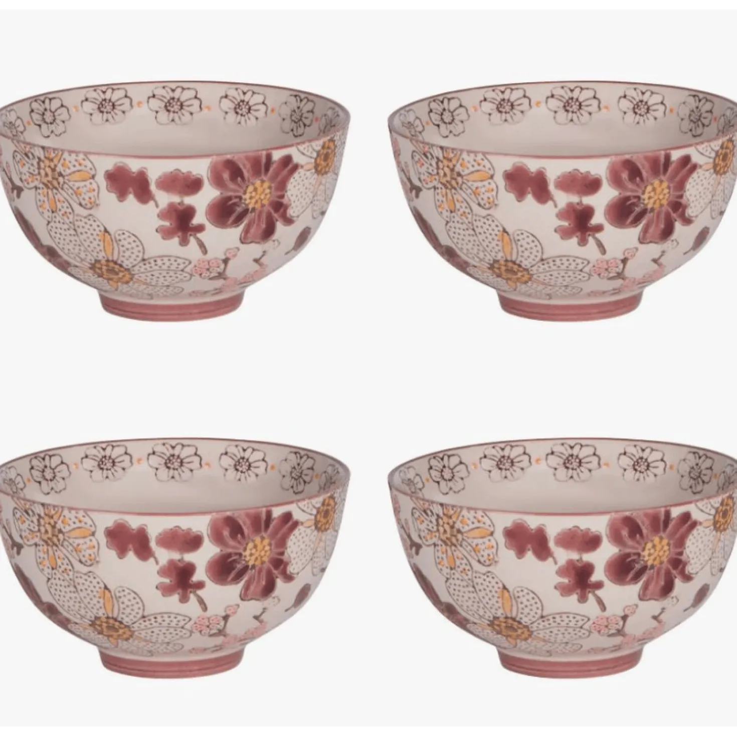 Coffret 4 coupelles 11cm Kiyo - Table Passion