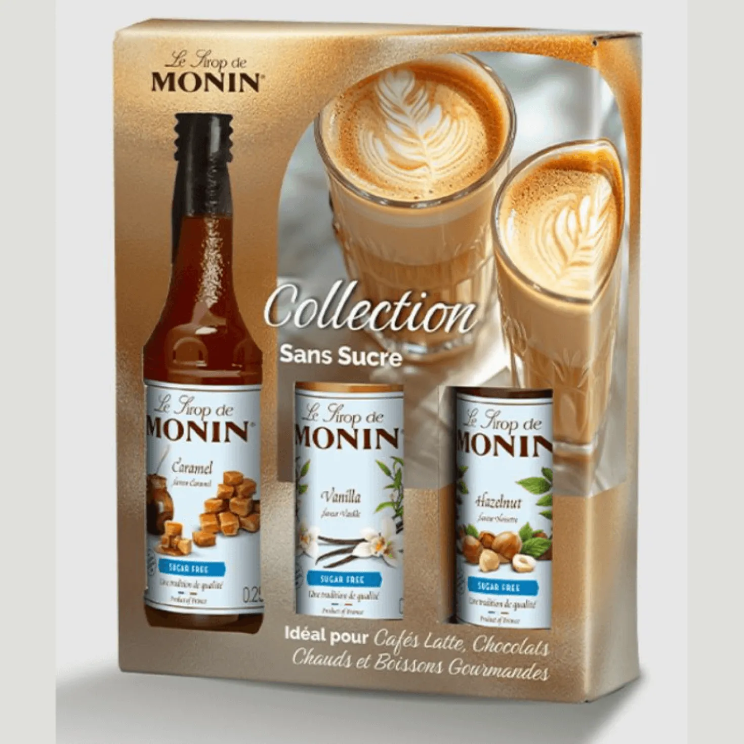 Coffret sirops sans sucre 3x25cl - Monin