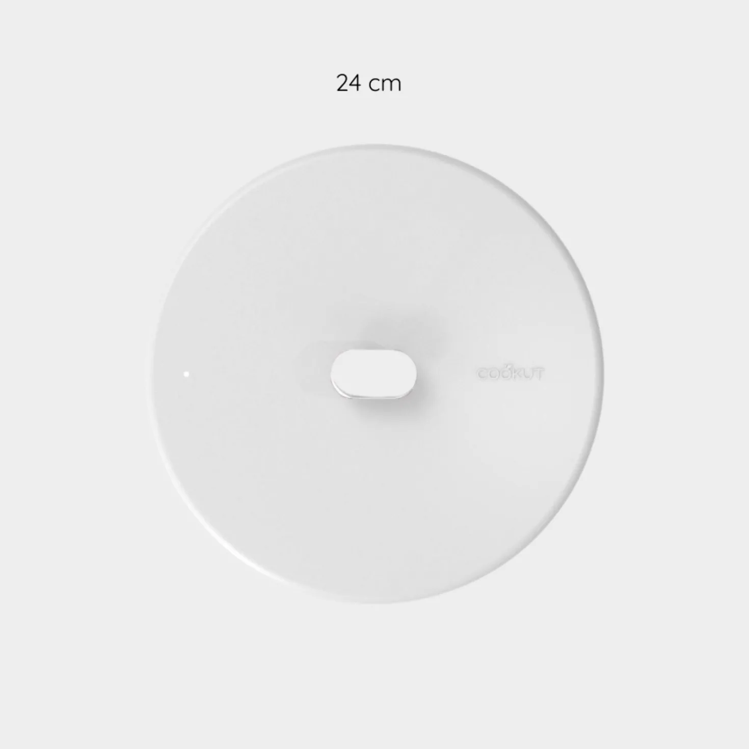 Couvercle inox Le Merveilleux 24 cm polaire - Cookut