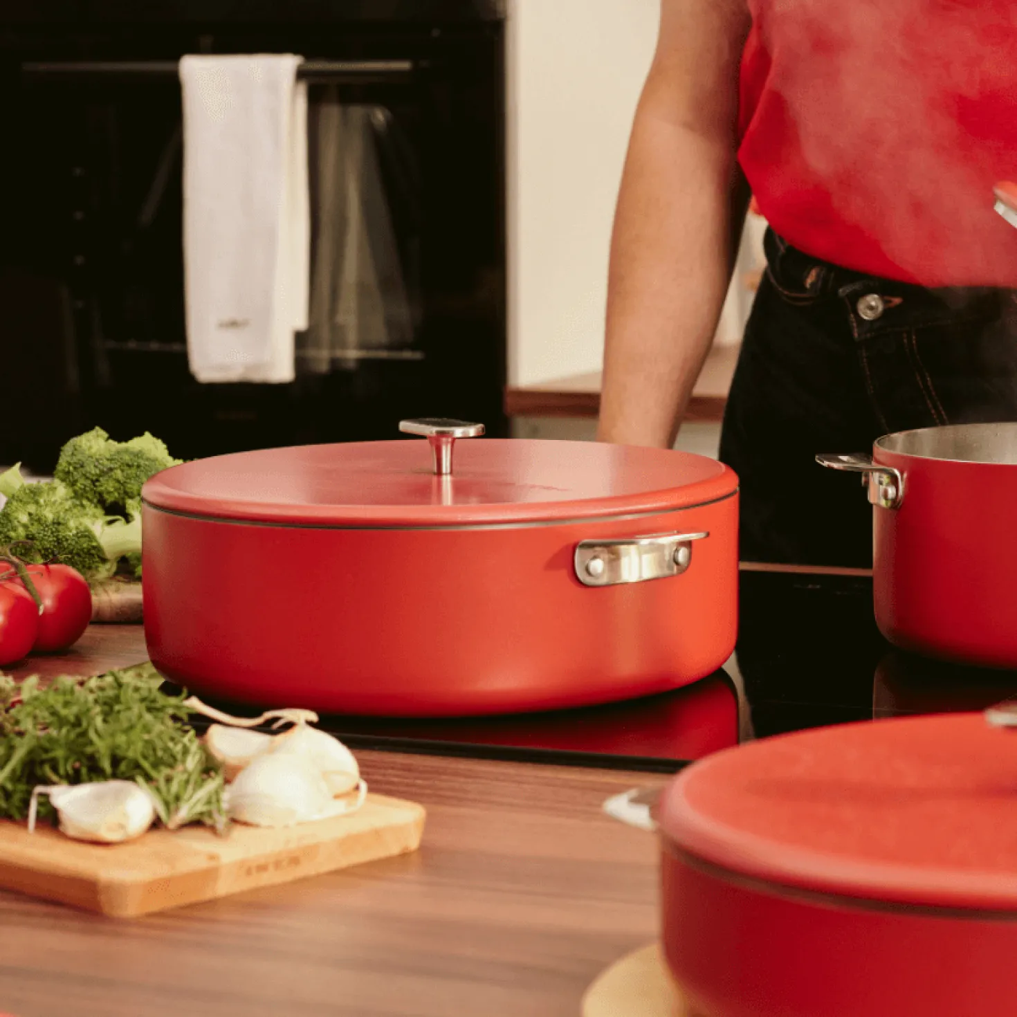 Couvercle inox Le Merveilleux 28 cm passion - Cookut