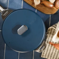 Couvercle inox Le Merveilleux 20 cm myrtille - Cookut