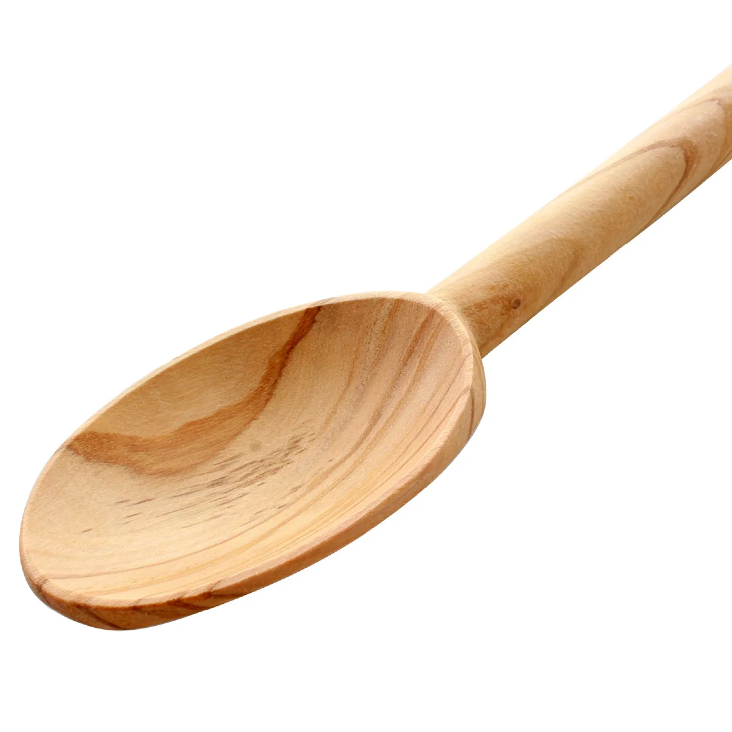 Cuillère en bois d'olivier mouvette 30 cm - Alice Délice