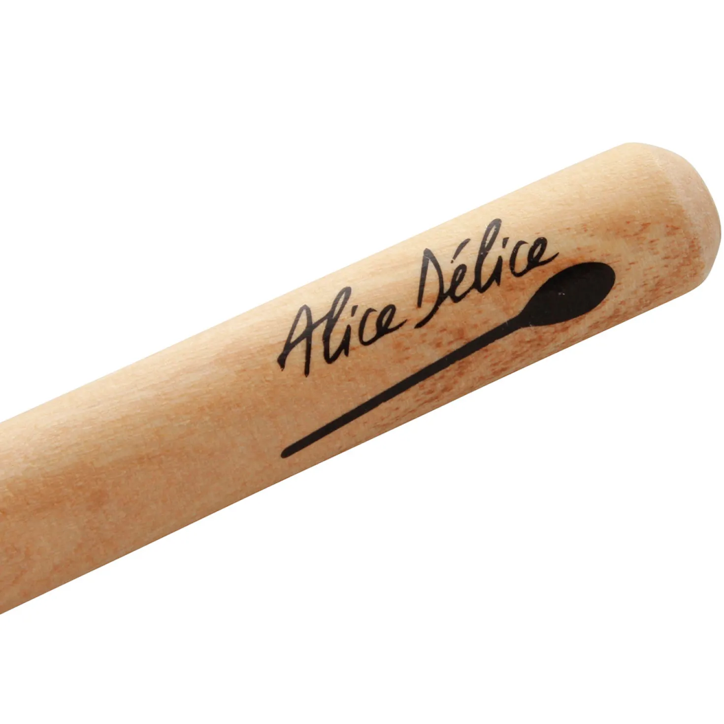 Cuillère en bois d'olivier mouvette 30 cm - Alice Délice