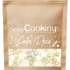 Décor parsemer Perles Blanc Or Argent 85 g - Scrapcooking