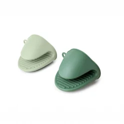 Maniques de casseroles en silicone x 2 - Ibili