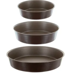 Moule à manqué en métal anti adhérent 4/6 parts 20 cm - Ali