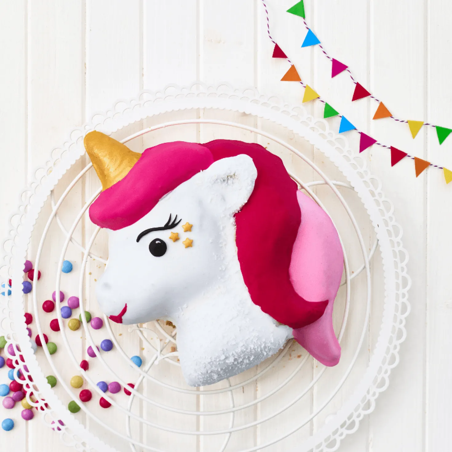 Moule en acier Licorne 23 cm 1 L - Birkmann