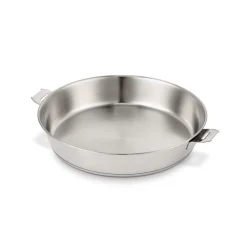 Poêle inox 20 cm avec poignée + produit d'entretien offert
