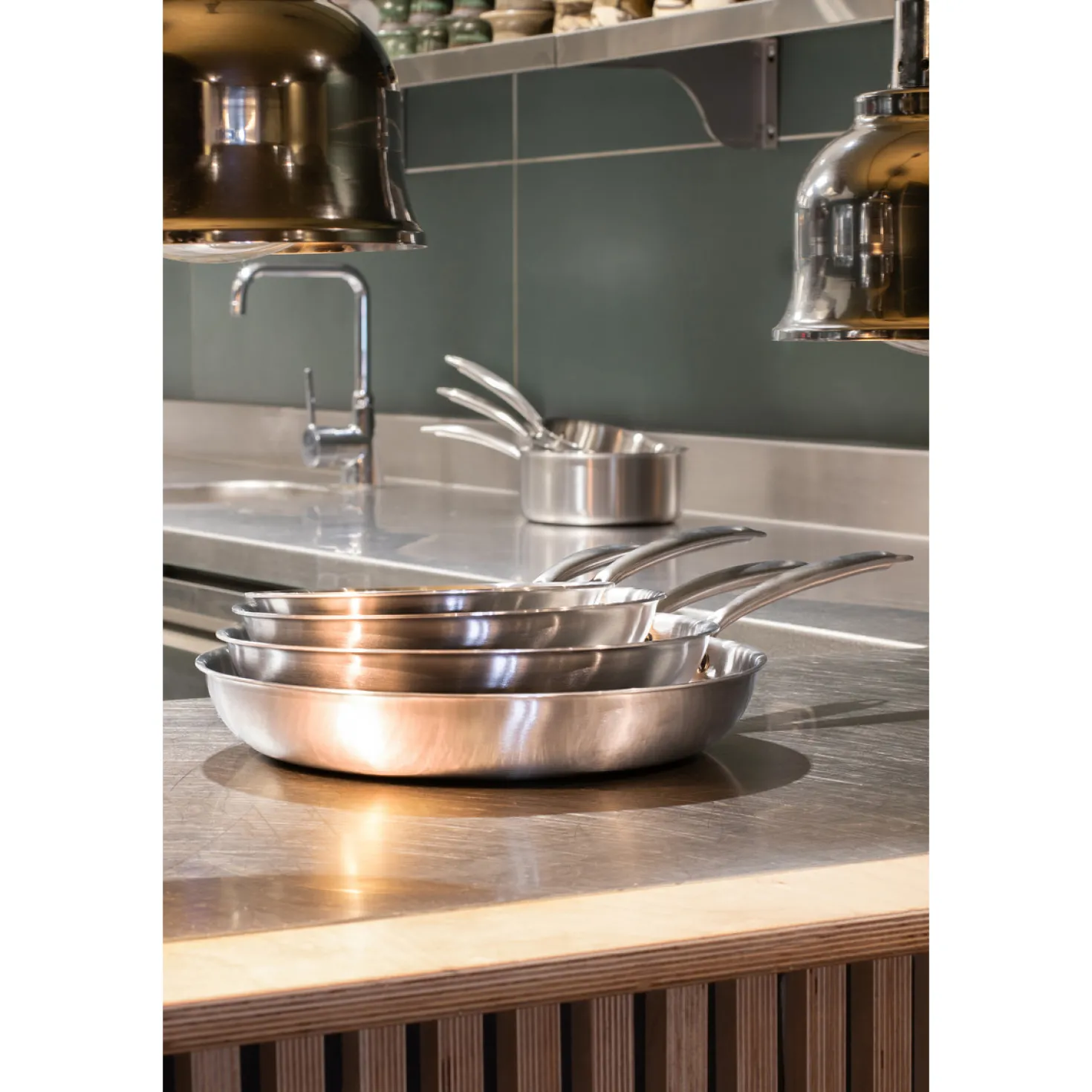 Poêle inox sans PFAS Triply 20 cm - Menastyl