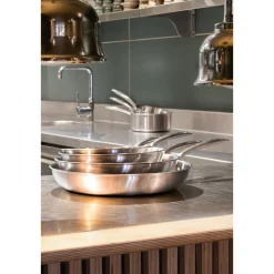 Poêle inox sans PFAS Triply 24 cm - Menastyl