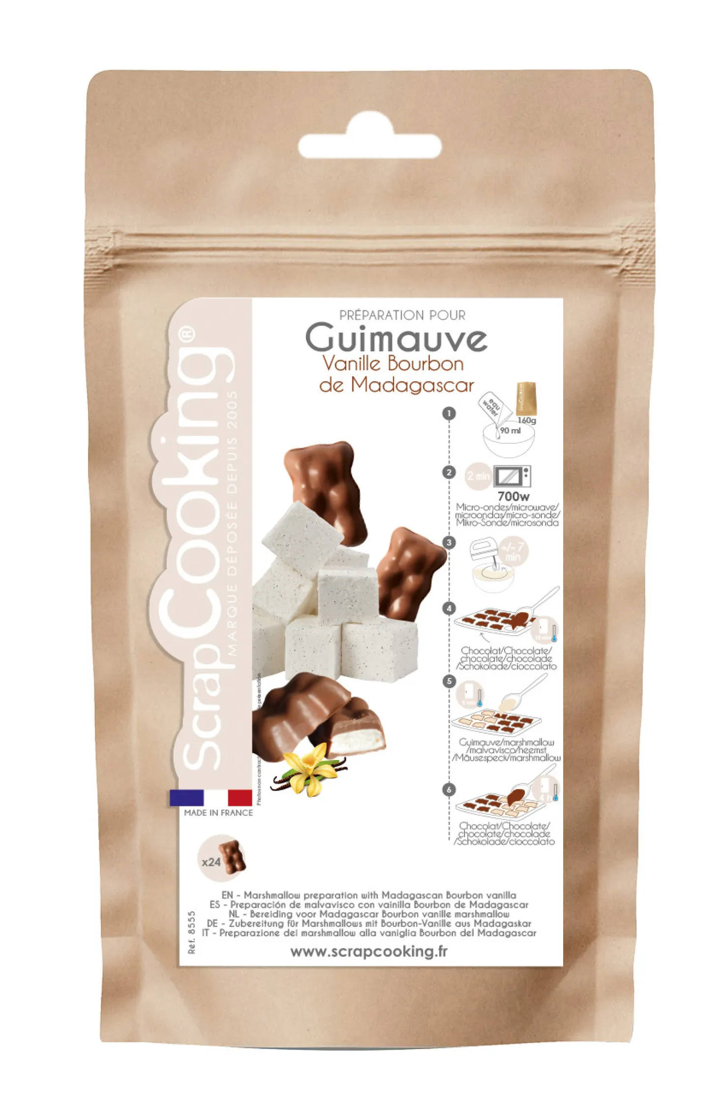 Préparation pour guimauve à la vanille 160 gr - Scrapcooking