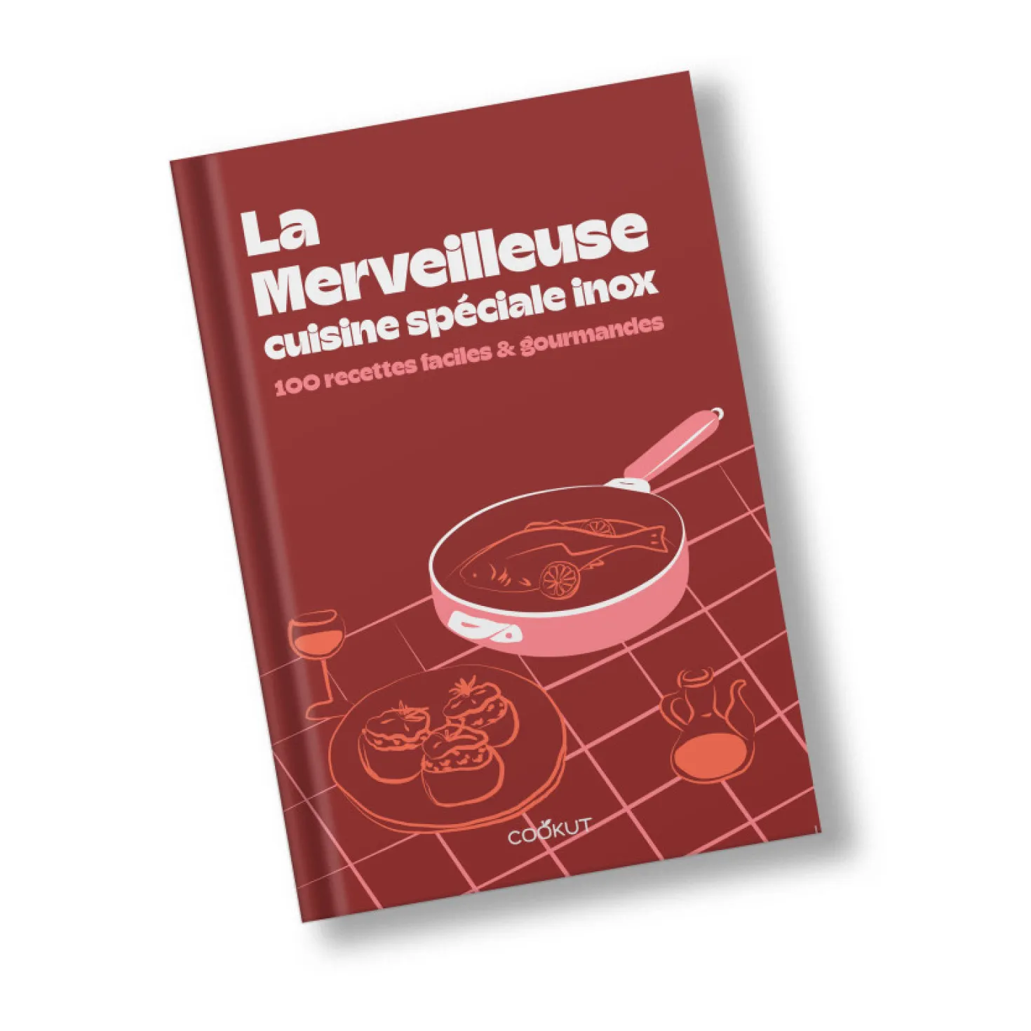 Sauteuse inox La Merveilleuse 28 cm graphite + livre offert
