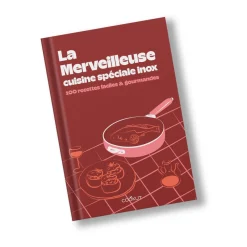 Sauteuse inox La Merveilleuse 28 cm passion + livre offert