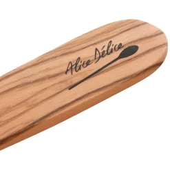 Spatule galbée en bois d'olivier 30 cm - Alice Délice