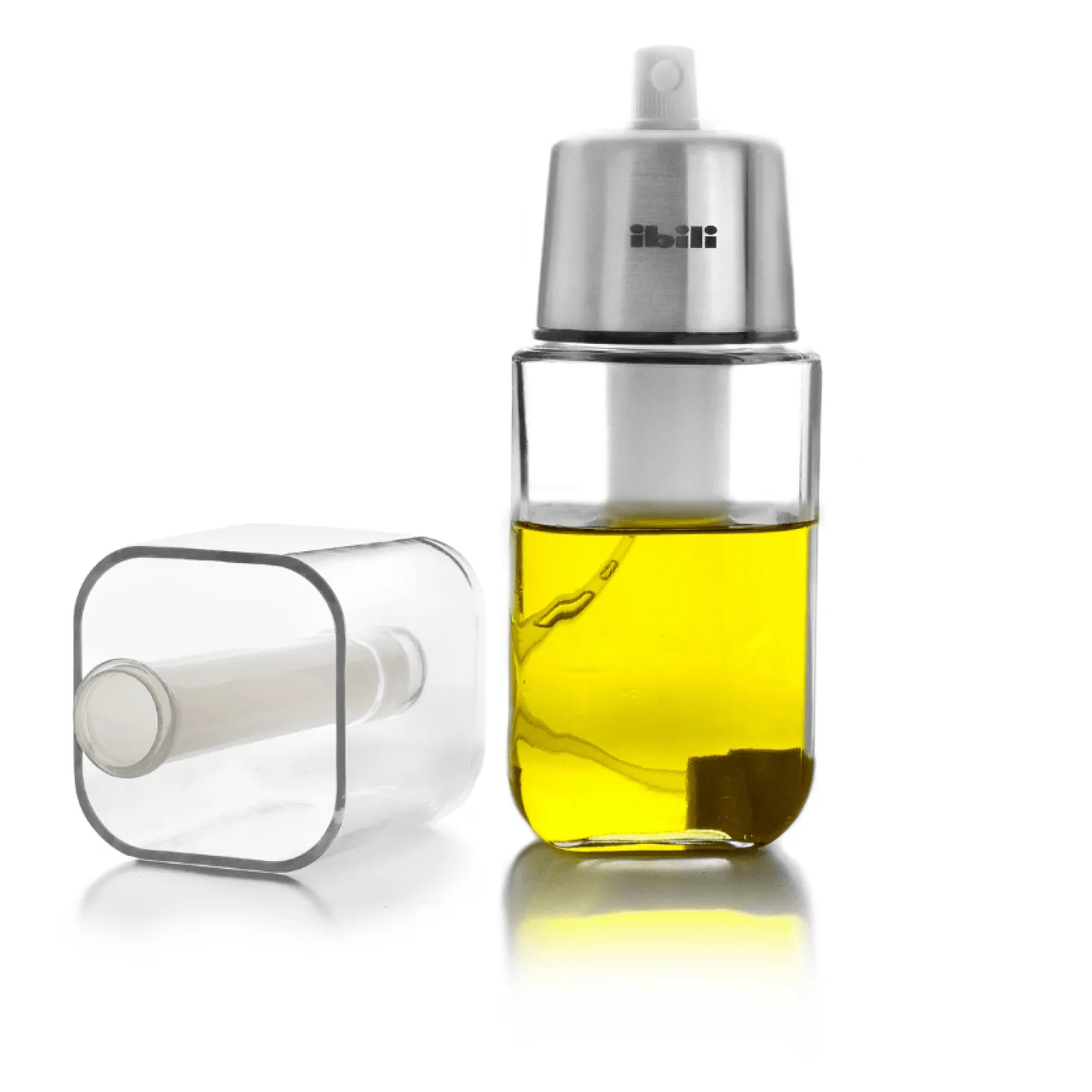 Vaporisateur à huile 180 ml verre et acier - Ibili